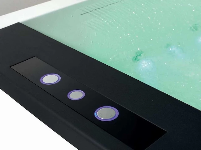 Opbouw design massagebad - waterval - glans wit - afbeelding 11 van  14