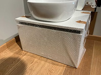 Opbouw wastafel + onderkast + spiegel - afbeelding 3 van  4