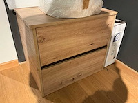 Opbouw wastafel + onderkast + spiegel - afbeelding 4 van  6