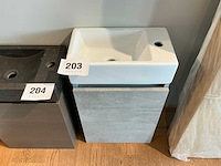 Opbouw wastafel + onderkast - afbeelding 1 van  4