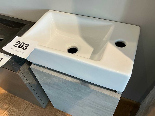 Opbouw wastafel + onderkast - afbeelding 2 van  4