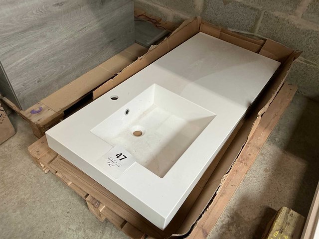 Opbouw wastafel - afbeelding 1 van  3