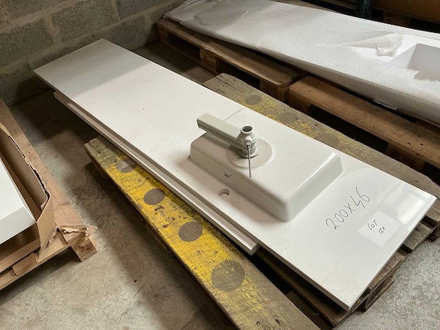 Opbouw wastafel - afbeelding 1 van  3