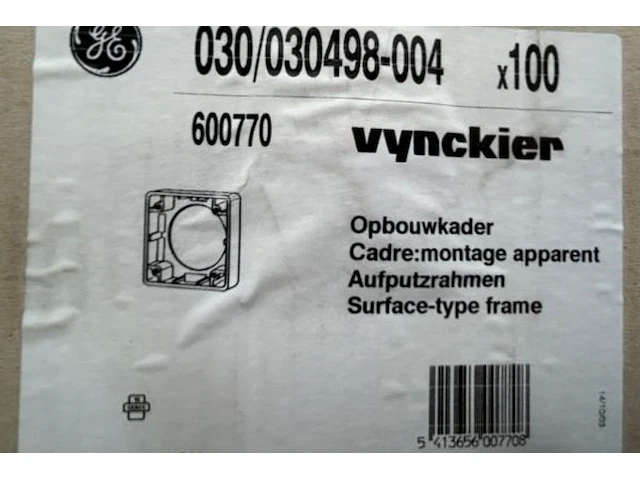 Opbouwkader vynckier - afbeelding 2 van  3