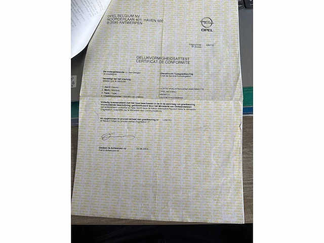 Opel - 2007 - movano - bestelwagen - personenauto - afbeelding 20 van  30