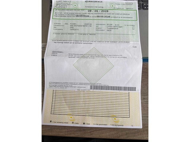 Opel - 2010 - combo - personenauto - afbeelding 8 van  19