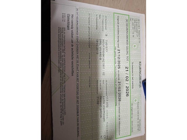 Opel - 2019 - vivaro-b - personenauto - afbeelding 11 van  22