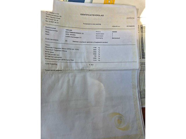 Opel - vivaro - bedrijfswagen - afbeelding 13 van  21