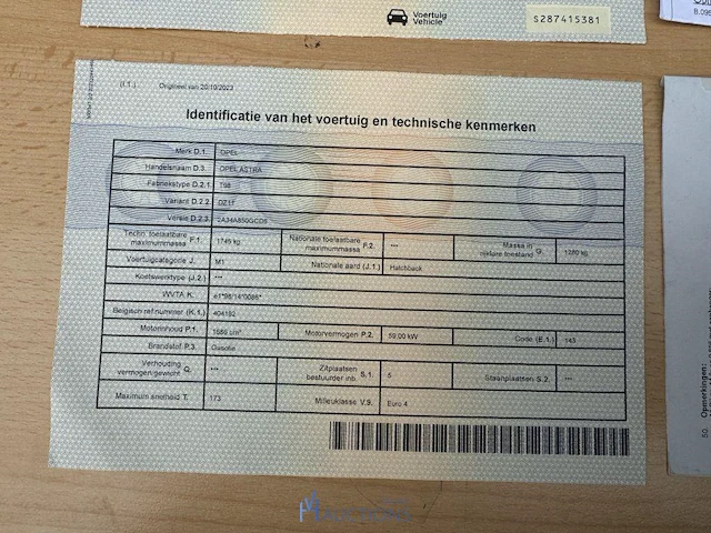 Opel astra - 2003 - afbeelding 5 van  14