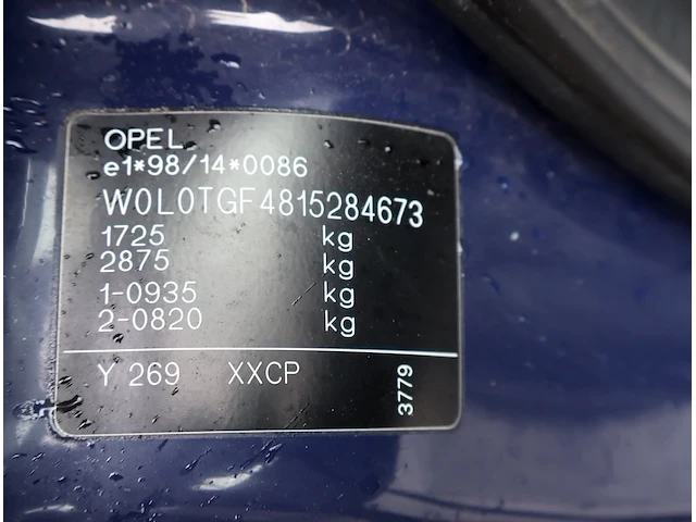 Opel astra - w0l0tgf4815284673 - 2001 - afbeelding 6 van  21
