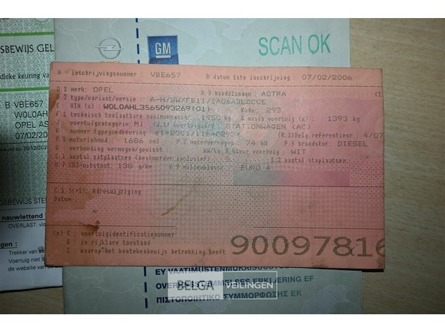 Opel astra stationwagen - afbeelding 3 van  22