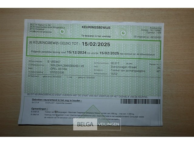 Opel astra stationwagen - afbeelding 7 van  22