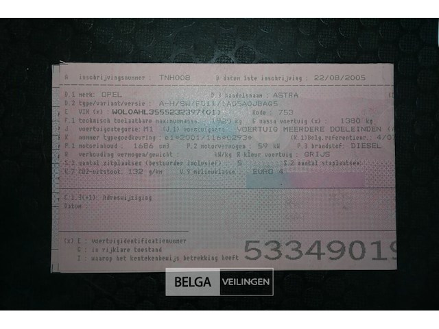 Opel astra - afbeelding 2 van  21
