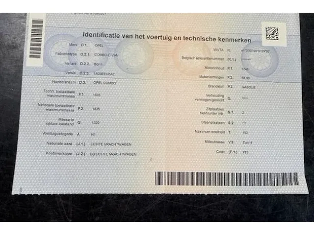 Opel combo lichte vracht - afbeelding 19 van  19