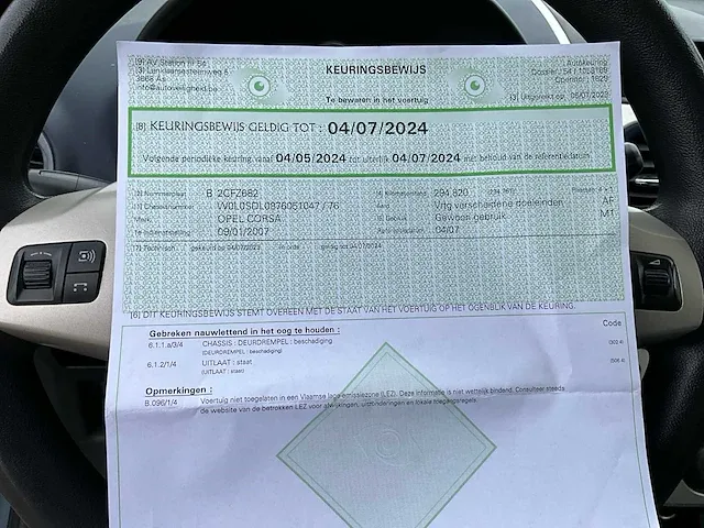 Opel corsa - 2007 - afbeelding 20 van  28