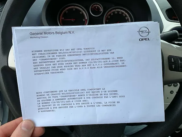 Opel corsa - 2007 - afbeelding 21 van  28