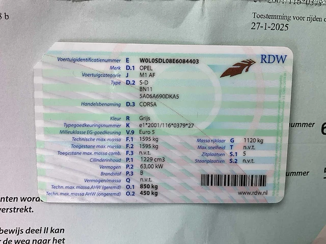 Opel corsa, 2014 - afbeelding 11 van  19