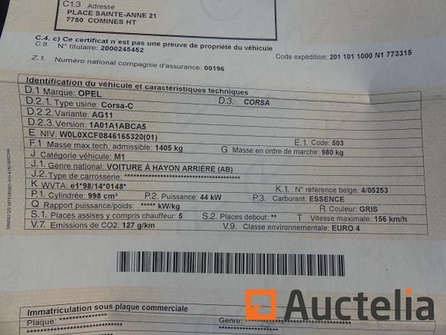 Opel corsa auto - afbeelding 11 van  19