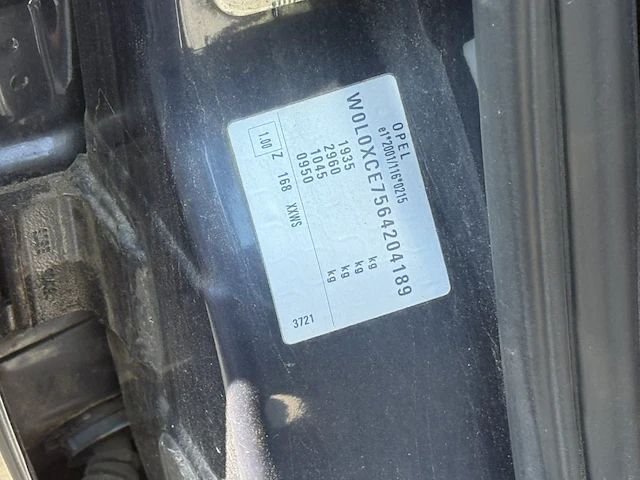 Opel meriva,2006 - afbeelding 17 van  34