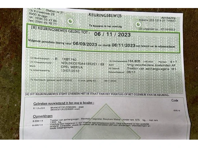 Opel meriva - afbeelding 4 van  15