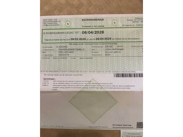 Opel movano bedrijfswagen - afbeelding 2 van  13