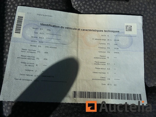 Opel movano bestelwagen (2009-184.104 km-vin:vn1f9c2h640828605) - afbeelding 15 van  25