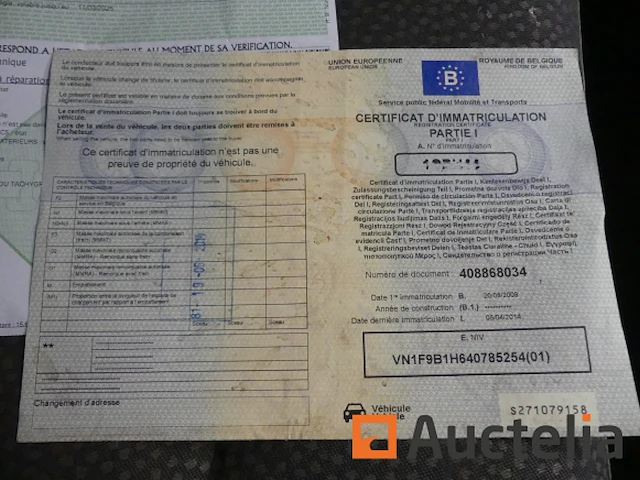 Opel movano bestelwagen (2009-197.082 km-vin:vn1f9b1h640785254) - afbeelding 14 van  22
