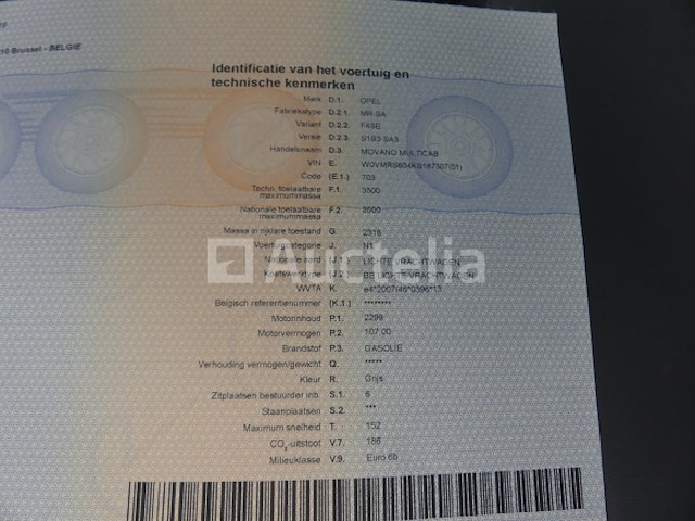 Opel movano bestelwagen met multicab (2019-87.886 km) - afbeelding 24 van  39