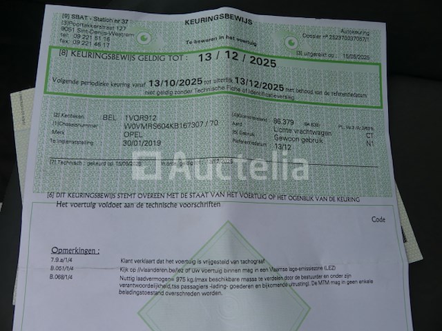 Opel movano bestelwagen met multicab (2019-87.886 km) - afbeelding 29 van  39