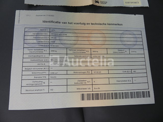 Opel movano bestelwagen - afbeelding 3 van  23