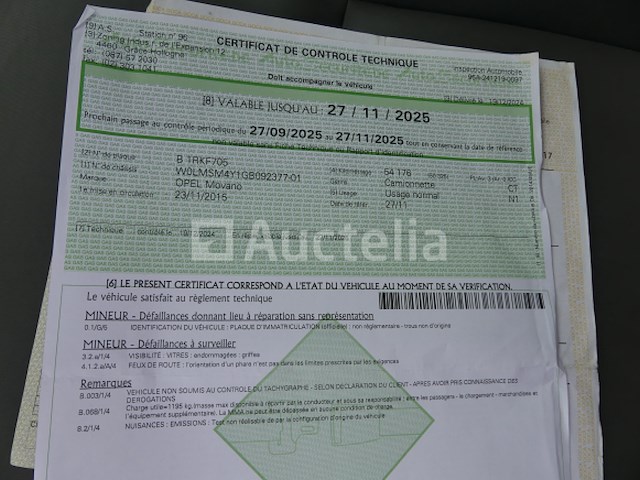 Opel movano drieweg bestelwagen (2015-56.037 km) - afbeelding 19 van  31