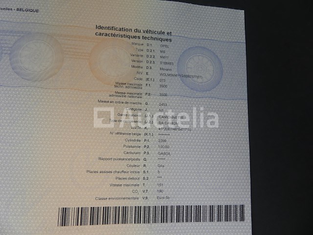 Opel movano drieweg bestelwagen (2015-56.037 km) - afbeelding 21 van  31