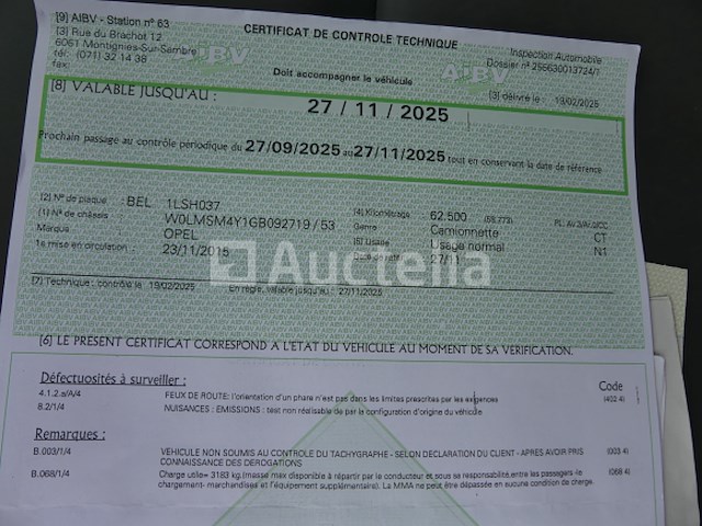 Opel movano drieweg bestelwagen (2015-65.271 km) - afbeelding 22 van  32