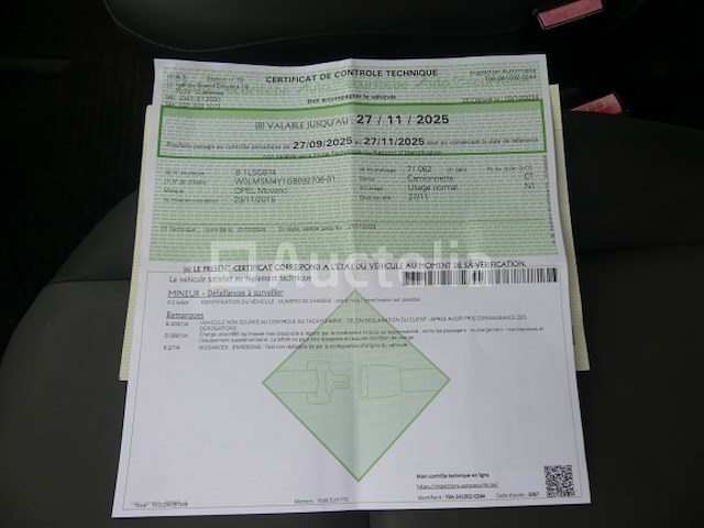 Opel movano drieweg bestelwagen (2015-74.203 km) - afbeelding 16 van  27