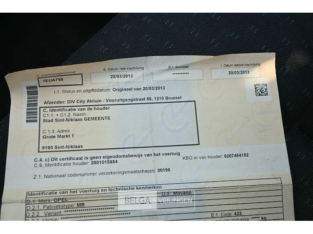 Opel movano lichte vrachtwagen - afbeelding 13 van  32