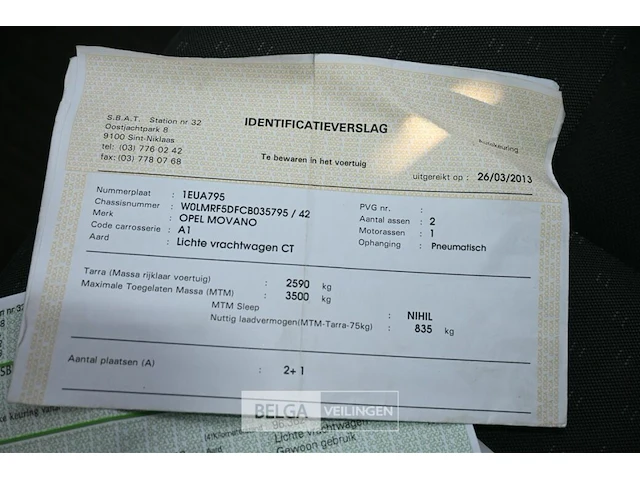 Opel movano lichte vrachtwagen - afbeelding 19 van  32