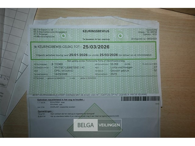 Opel movano lichte vrachtwagen - afbeelding 10 van  26