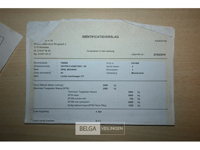 Opel movano lichte vrachtwagen - afbeelding 11 van  26