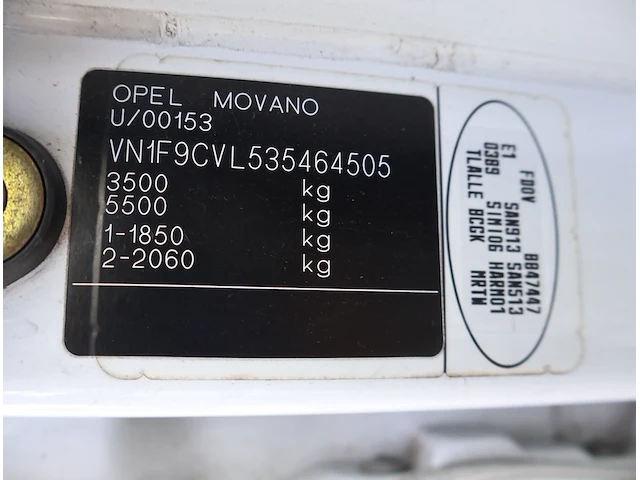 Opel movano - afbeelding 4 van  19