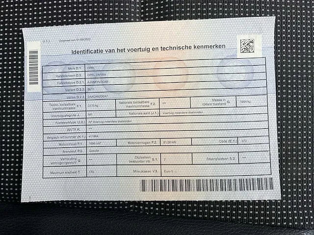 Opel safira - afbeelding 15 van  23