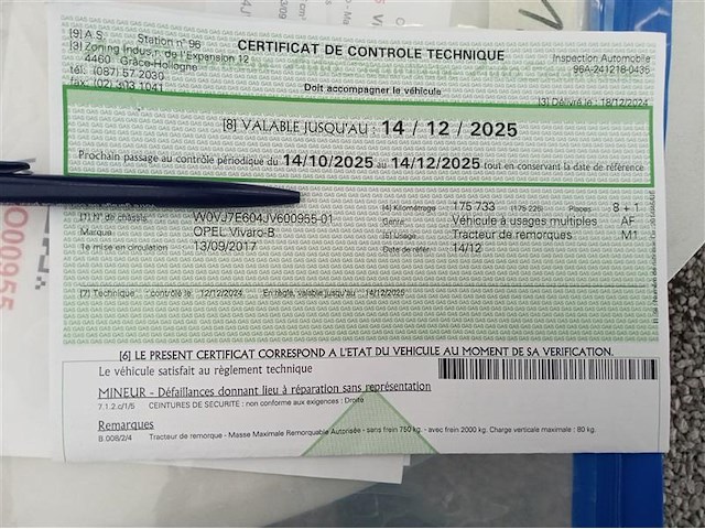 Opel vivaro, 2017 - afbeelding 18 van  38