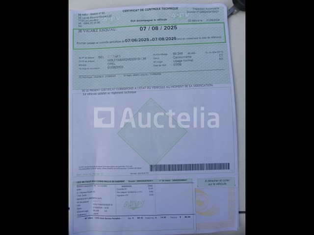 Opel vivaro bestelwagen (2008-vin:wolf7aba53v633519) - afbeelding 19 van  33