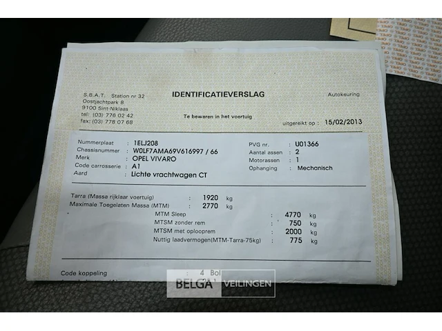 Opel vivaro lichte vrachtwagen - afbeelding 13 van  27
