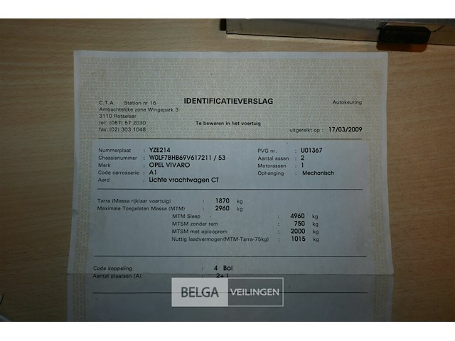 Opel vivaro lichte vrachtwagen - afbeelding 11 van  26