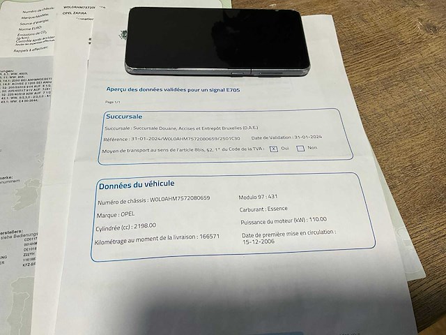 Opel zafira - 2006 - afbeelding 27 van  51