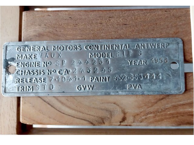 Opel/vauxhall cresta 1956 - afbeelding 6 van  16