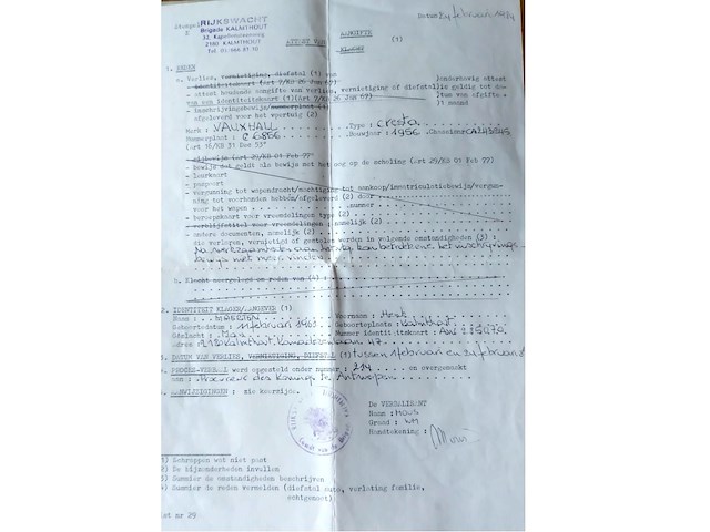 Opel/vauxhall cresta 1956 - afbeelding 7 van  16