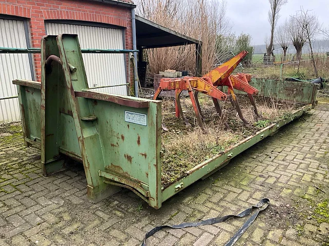 Open container met schoffel - afbeelding 1 van  7