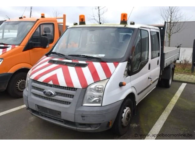 Open lichte vrachtwagen ford transit,diesel,2198cm³,92kw,1e inschr. 17/6/13, wf0nxxttnct23258, 39447km,co²-uitstoot 224g/km,euro5b, kenteken, gelijkvormigheidsattest,keuring beperkt geldig tot 04/12/24,1sleutel - afbeelding 1 van  19