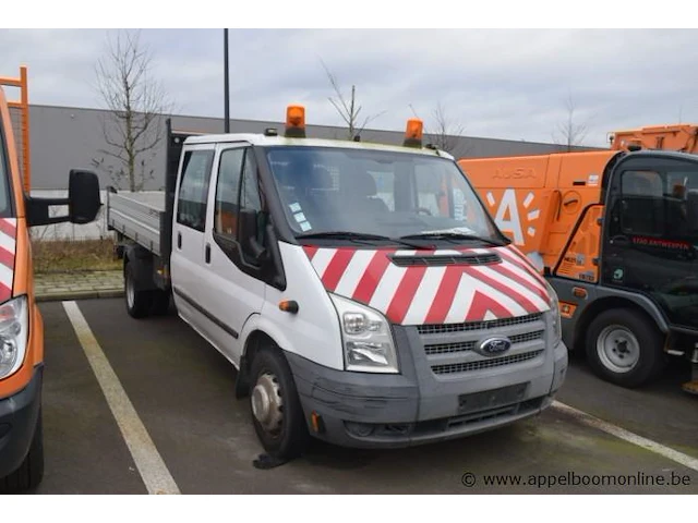Open lichte vrachtwagen ford transit,diesel,2198cm³,92kw,1e inschr. 17/6/13, wf0nxxttnct23258, 39447km,co²-uitstoot 224g/km,euro5b, kenteken, gelijkvormigheidsattest,keuring beperkt geldig tot 04/12/24,1sleutel - afbeelding 12 van  19